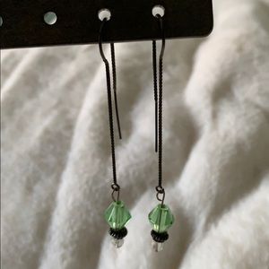 Pull-through earrings